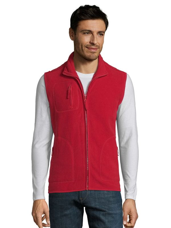 Bezrękawnik polarowy Unisex Norway Red