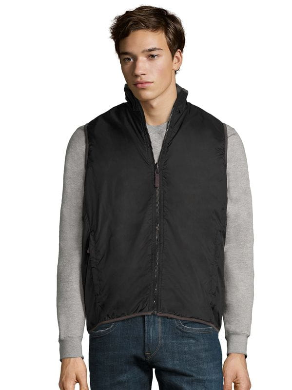 Dwustronny bezrękawnik Sols Winner 44001 Black