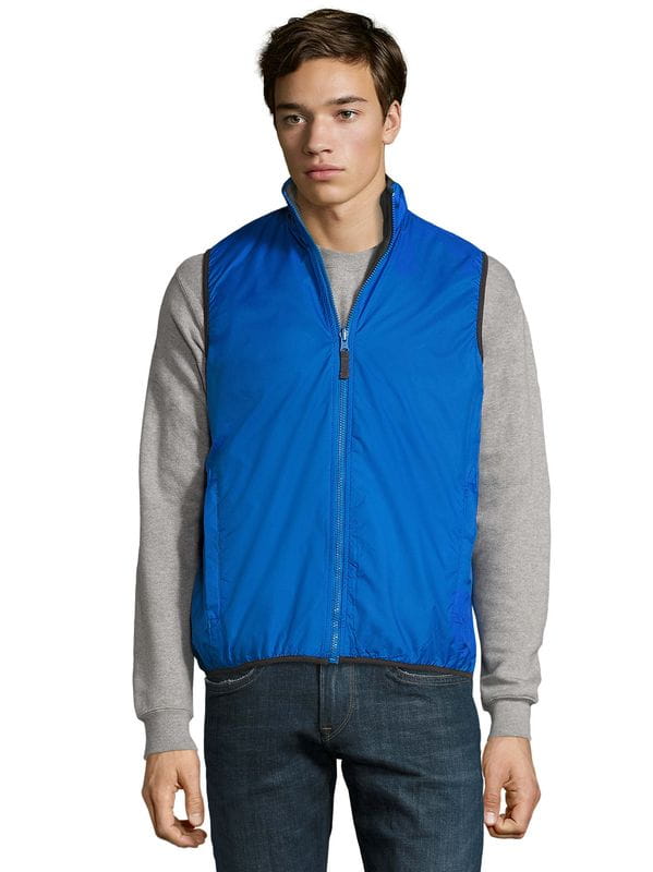 Dwustronny bezrękawnik Sols Winner 44001 Royal Blue