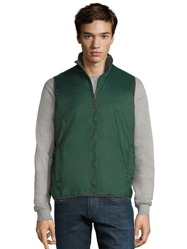 Dwustronny bezrękawnik Sols Winner 44001 Forest Green
