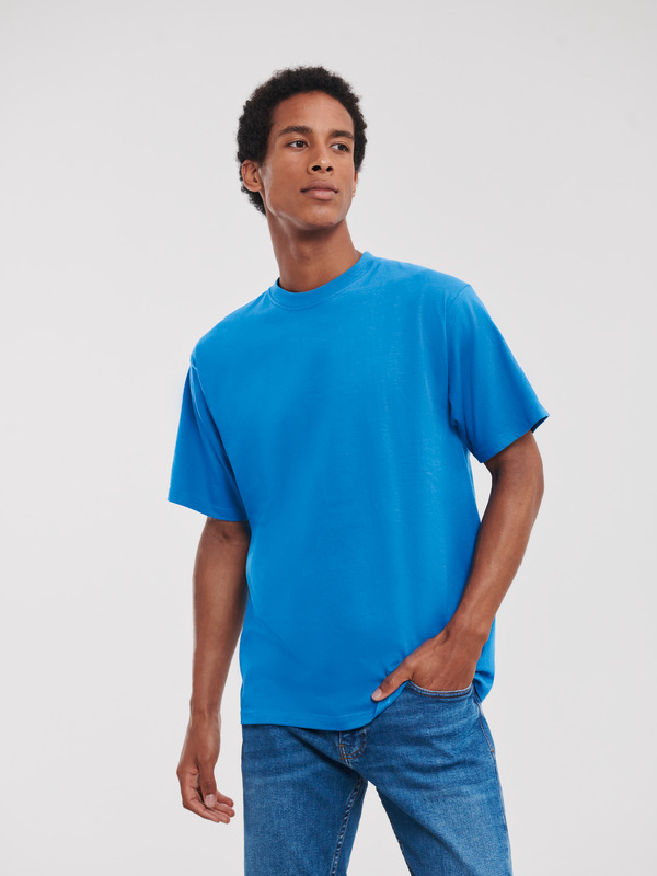 T-shirt Russell Authentic Classic T R-180M-0 Azure Blue