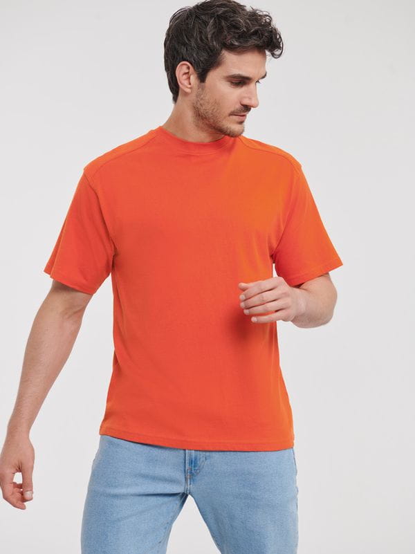 T-shirt roboczy Russell Heavy Duty R-010M Orange