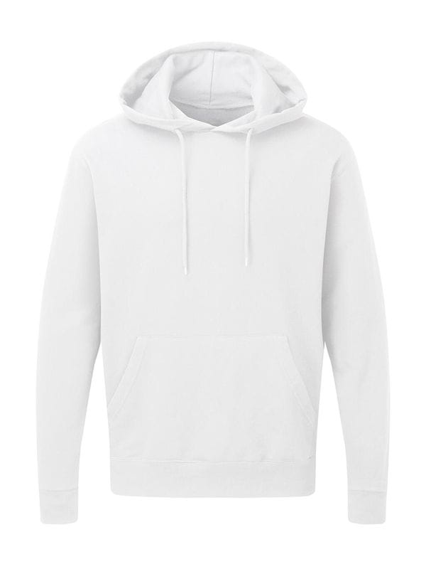 Męska bluza z kapturem SG27 White