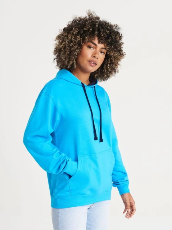 JH003 Just Hoods Varsity Hoodie