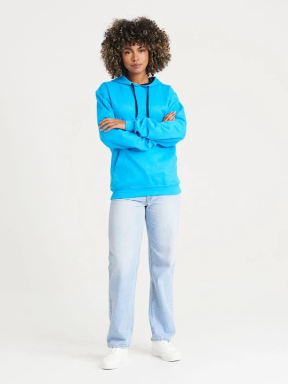 JH003 Just Hoods Varsity Hoodie