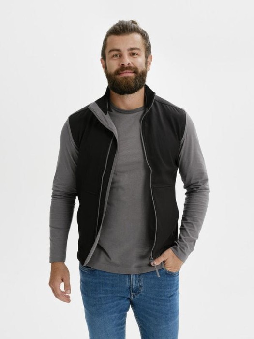Męski bezrękawnik softshell Vision 517