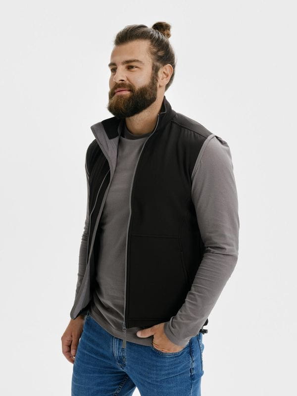 Męski bezrękawnik softshell Vision 517