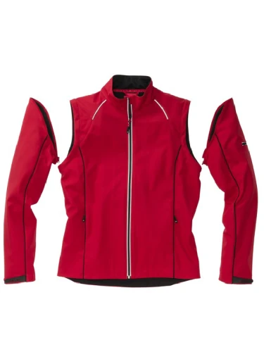 Męska kurtka softshell James Nicholson Zip-Off JN1122.