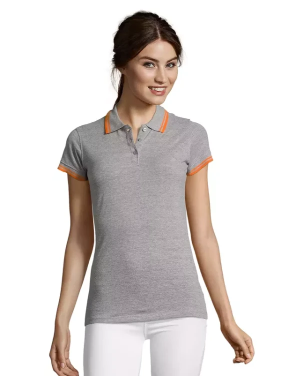 Melange Grey/Orange