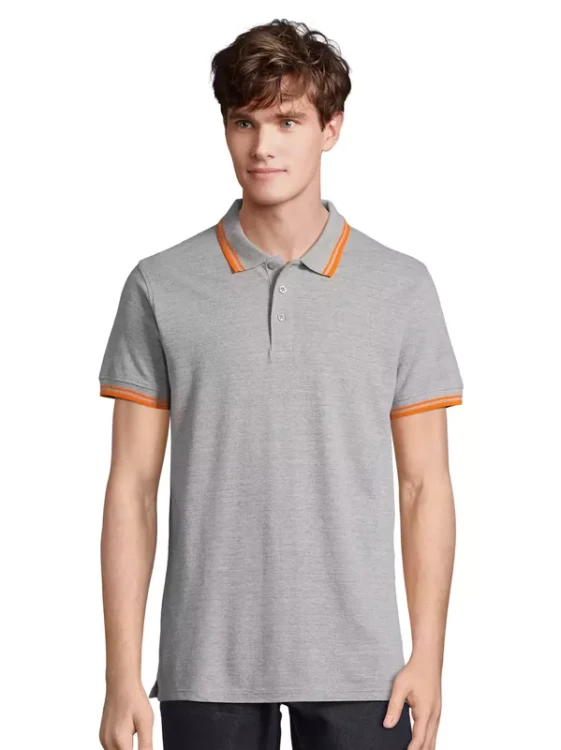 Melange Grey/Orange