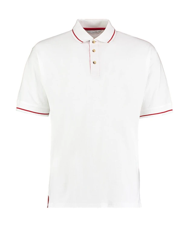 White/Bright Red
