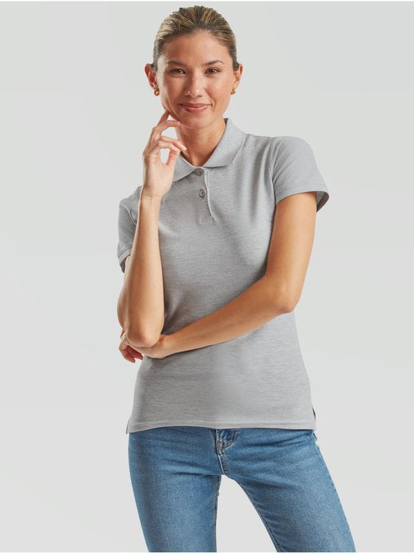 Damska koszulka Polo Premium 63-030-0 (Athletic Heather)