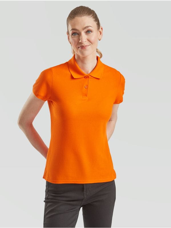 Damska koszulka Polo Premium 63-030-0 (Orange)