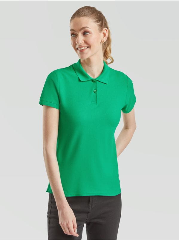Damska koszulka Polo Premium 63-030-0 (Kelly Green)