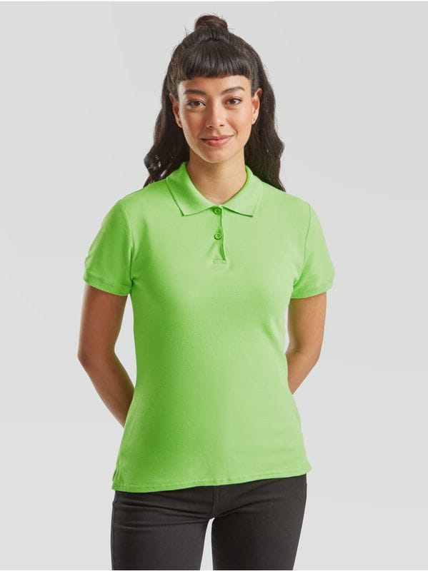 Damska koszulka Polo Premium 63-030-0 (Lime)