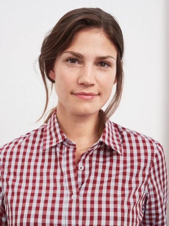 James Nicholson Ladies` Checked Blouse JN616