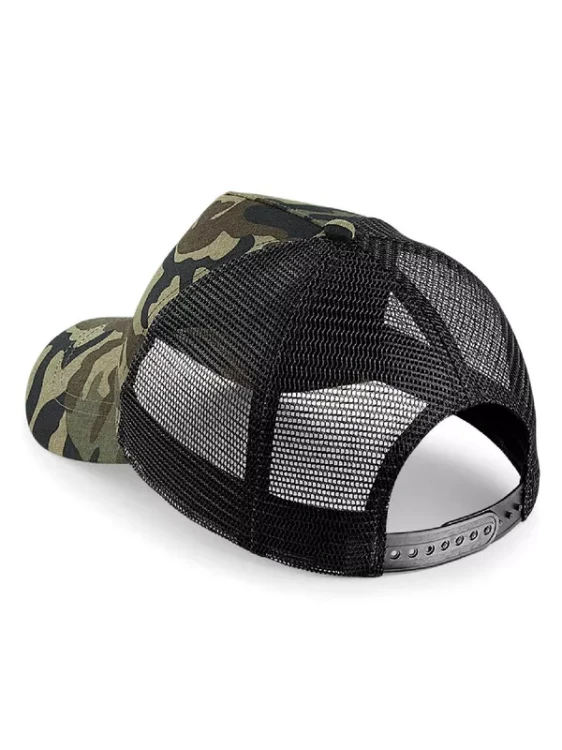 Beechfield Camo Snapback Trucker B694