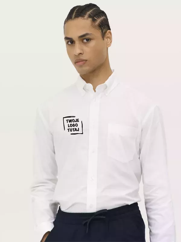 Koszula Oxford-Shirt Boston Long Sleeve 16000