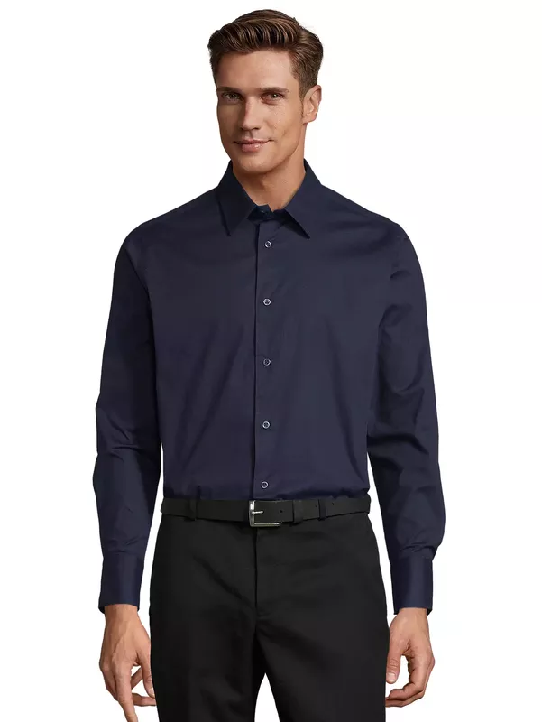Męska koszula Sols Brighton 17000 - Dark Blue