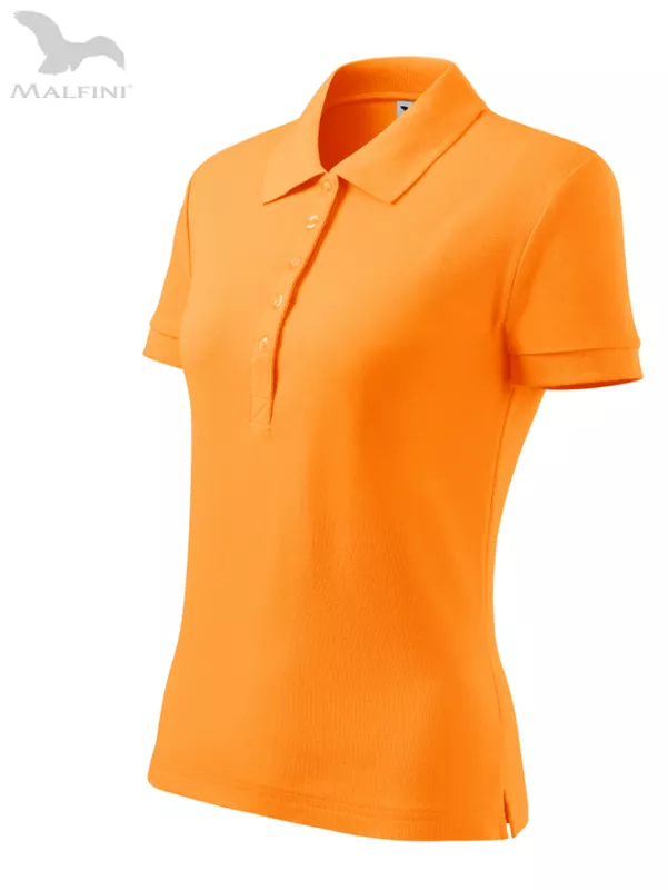 Damskie Polo Malfini Cotton Heavy 216 (Mandarynkowy)