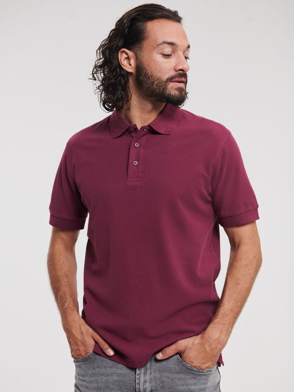 577M Polo Russell Ultimate Cotton (Burgundy)