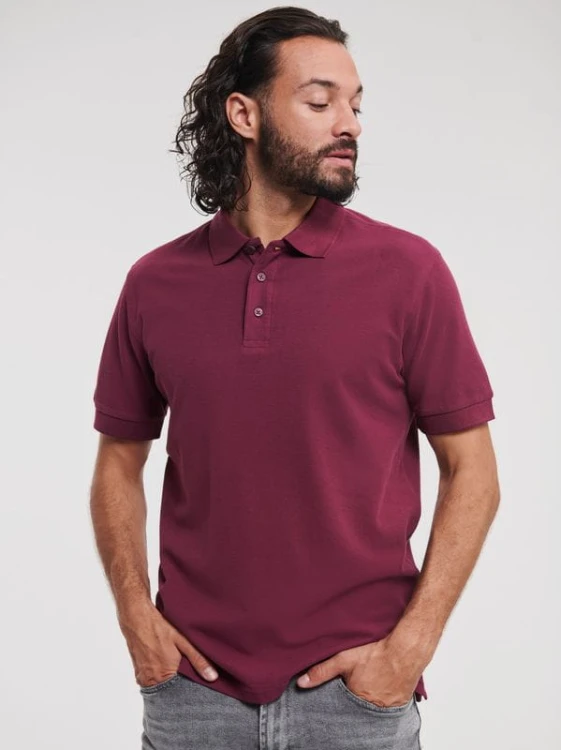 577M Polo Russell Ultimate Cotton (Burgundy)