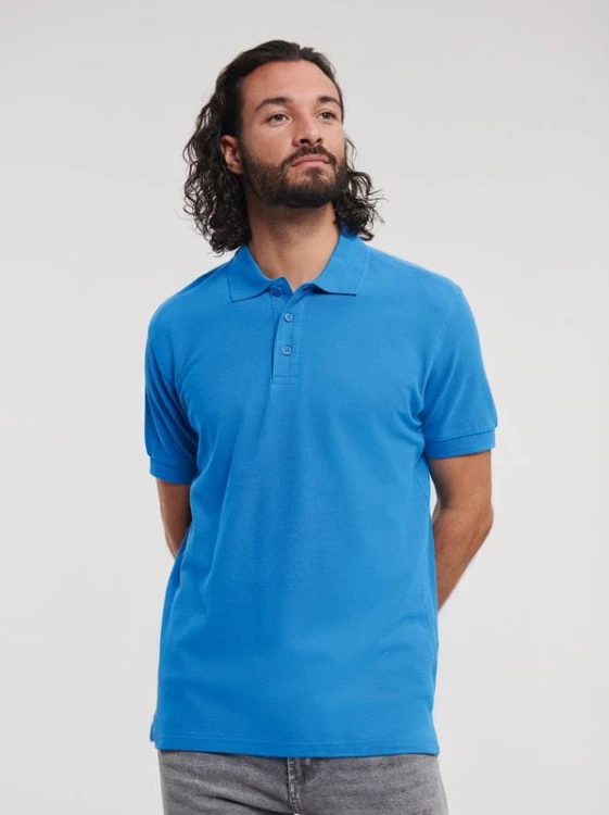 577M Polo Russell Ultimate Cotton (Azure Blue)