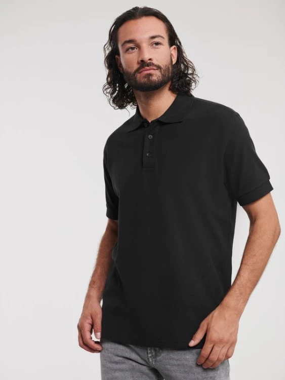 577M Polo Russell Ultimate Cotton (Black)