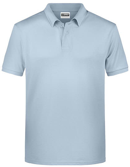 Męska koszulka Polo Basic 8010 Light Blue