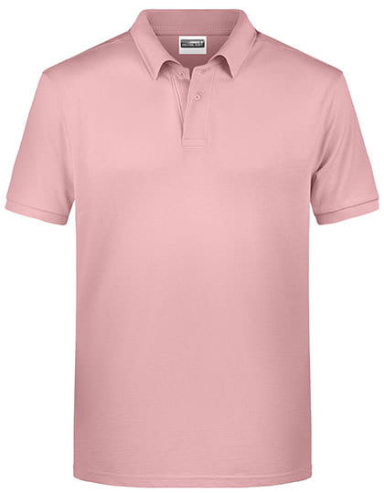Męska koszulka Polo Basic 8010 Soft Pink