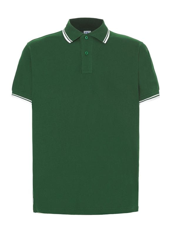 Bottle Green/White