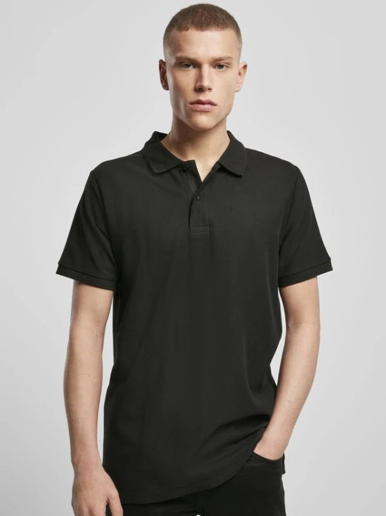 Koszulka Polo Build Your Brand Piqué BY008 (Black)