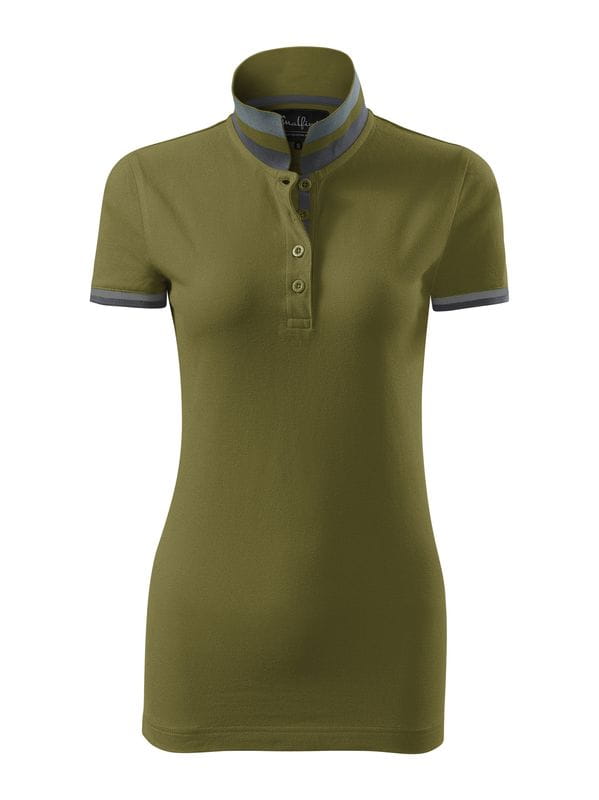 Koszulka Polo Malfini Collar Up (Zieleń Avokado)