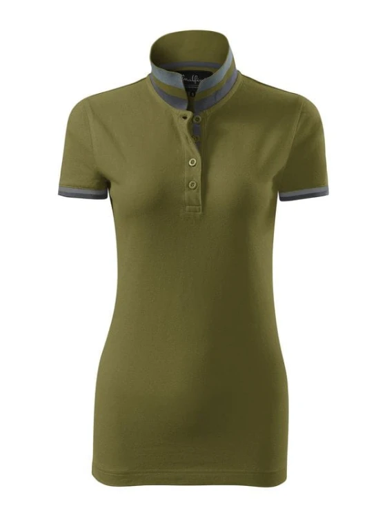 Koszulka Polo Malfini Collar Up (Zieleń Avokado)