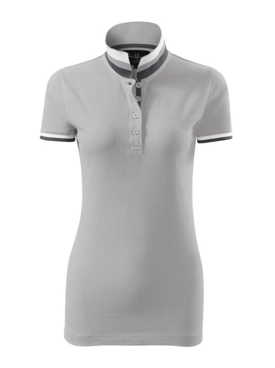Koszulka Polo Malfini Collar Up (Silver Grey)