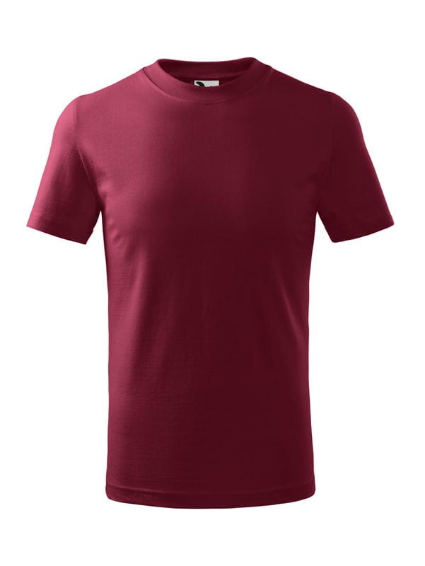 Koszulka dziecięca Malfini Basic 138 (Garnet)