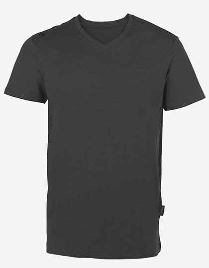 Męska koszulka HRM Luxury V-Neck 102 Dark Grey