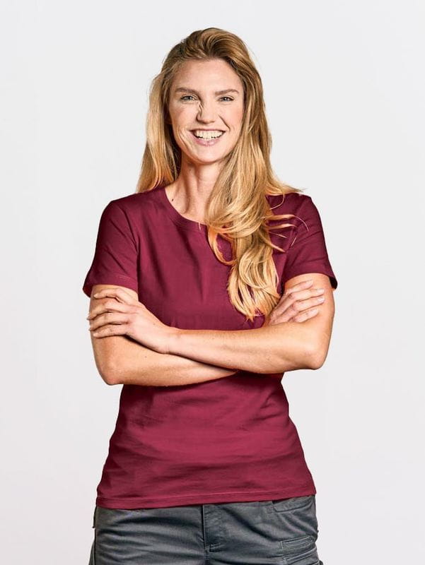 Damska koszulka EXCD T-shirt Women 3075 (Granat)