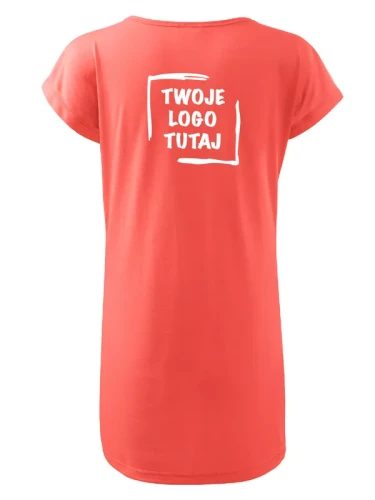 Tunika damska Malfini Love 123 (Coral)
