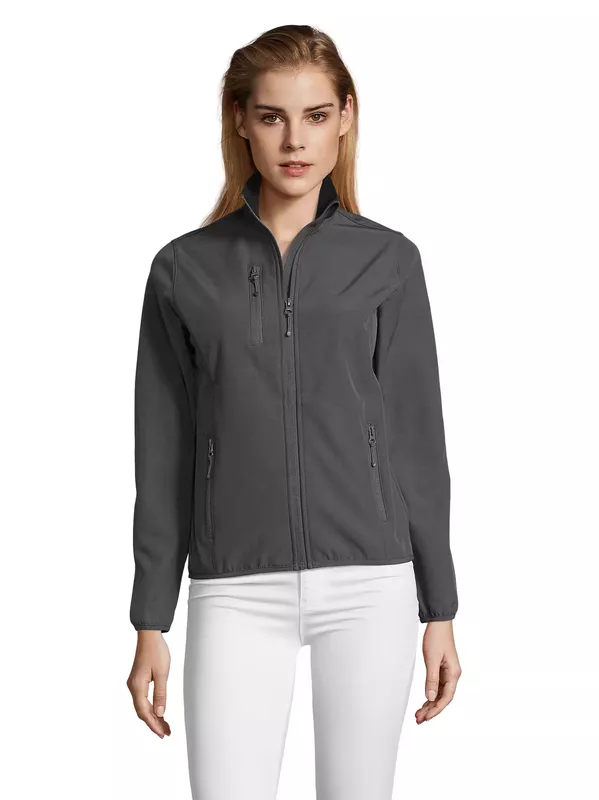 Damska kurtka softshell Sol's Radian (Charcoal Grey)