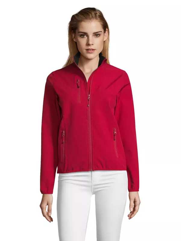 Damska kurtka softshell Sol's Radian (Pepper Red)
