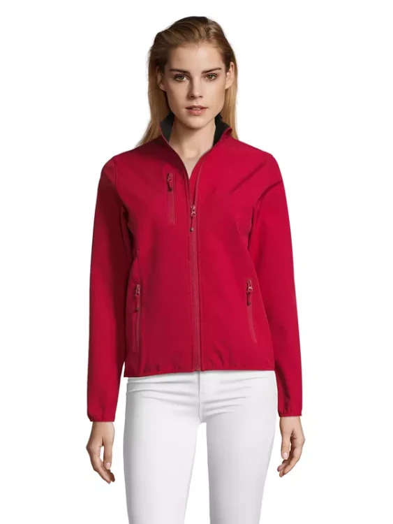 Damska kurtka softshell Sol's Radian (Pepper Red)