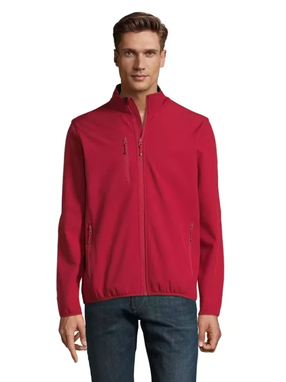 Męska kurtka softshell Sol's Radian (Pepper Red)