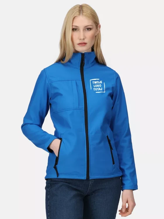 Damski softshell Regatta Octagon II TRA689 (Oxford Blue/Black)