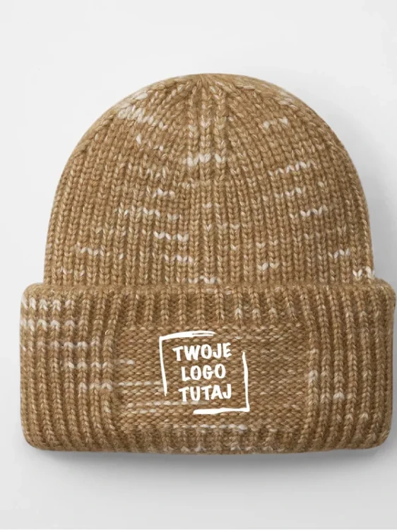 Czapka Chunky Knitted Patch B330R (Espresso Haze)