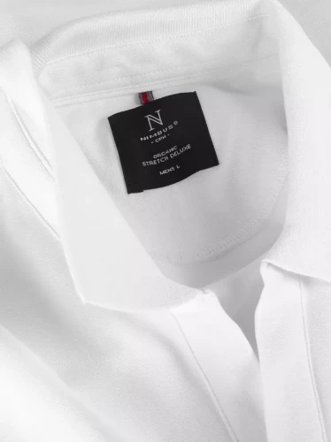 Koszulka polo Harvard V-Neck Men (White)