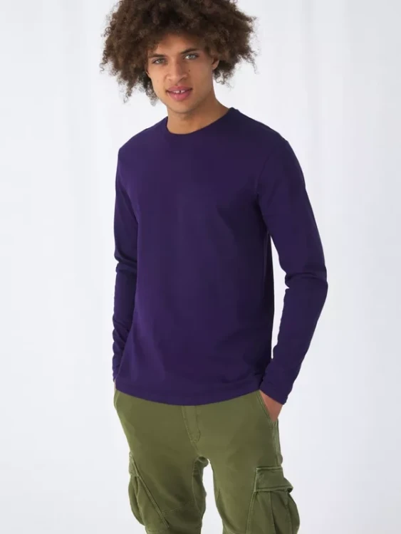 T-shirt #E190 z długim rękawem TU07T