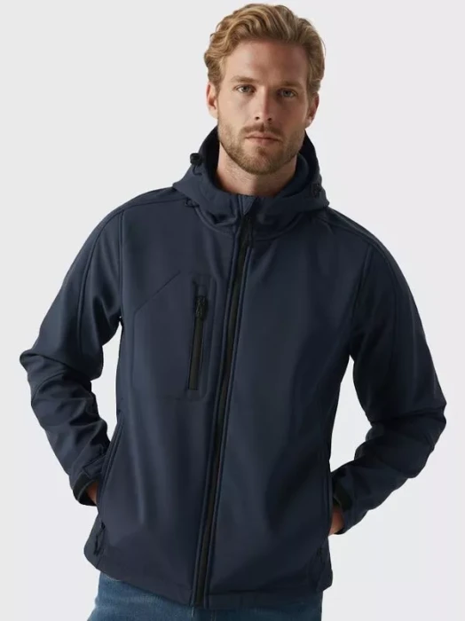Męski Softshell JHK Windstorm Hooded (Navy)
