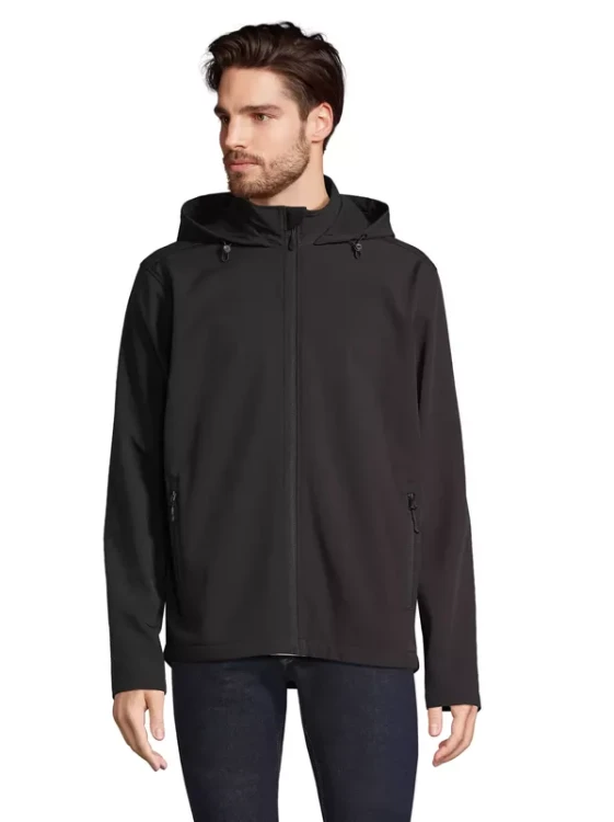 SOL'S RACE HOODED MEN 04447 (Black)