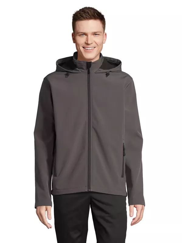 SOL'S RACE HOODED MEN 04447 (Charcoal Grey)
